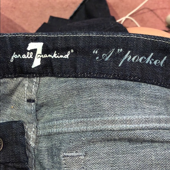 7 for all Mankind size 32 A pocket jeans bootcut - Picture 4 of 5
